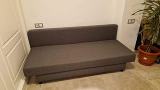 Sofá Cama Ikea 3 Plazas Gris
