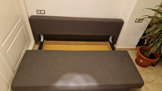 Sofá Cama Ikea 3 Plazas Gris