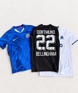 Camiseta fútbol talla M Chelsea Dortmund Marseille