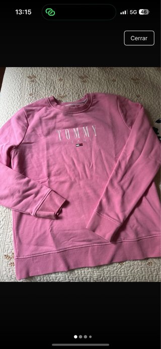 Sudadera Tommy Jeans Rosa