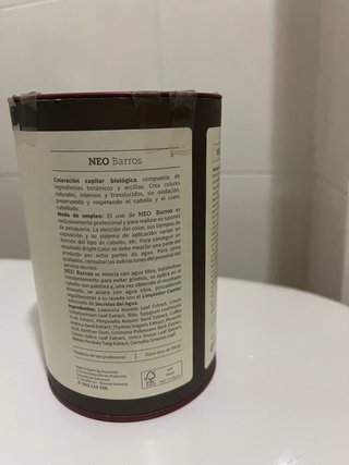 Barro Orgánico Neo Técnico 7.4 Cobrizo