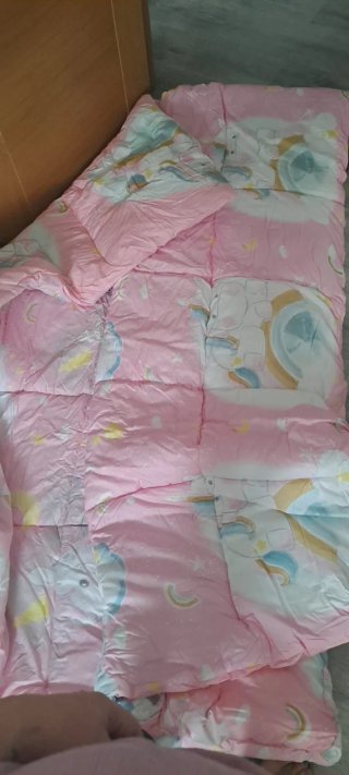 Edredón de Cuna con Estampado de Unicornios