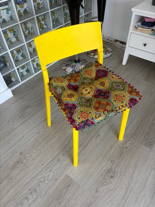 2 Sillas Amarillas IKEA