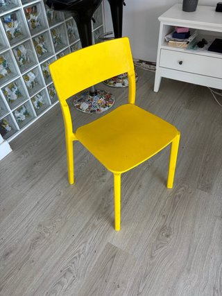 2 Sillas Amarillas IKEA