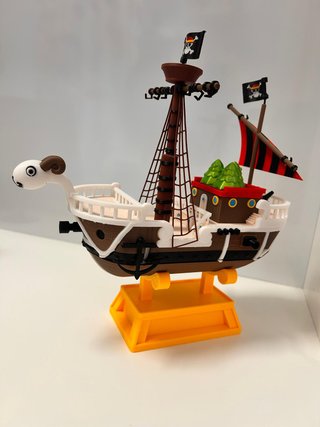 Barco Pirata Decorativo 3D