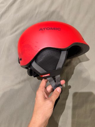 Casco de Esquí Atomic Rojo Talla S
