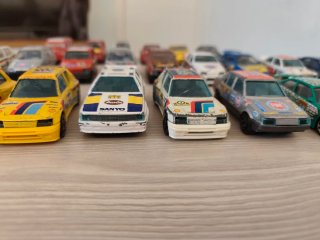 Lote 26 maquetas rally Bburago 1/43 Made in Italy