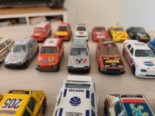 Lote 26 maquetas rally Bburago 1/43 Made in Italy