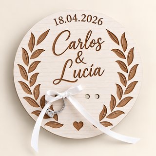 Porta Alianzas, detalle de bodas, anillos de boda