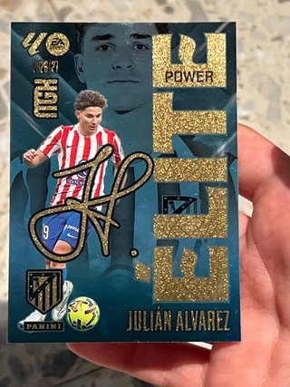 Carta Julián Álvarez Elite Megacracks 24/25