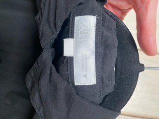 Mono Zara Negro Talla S