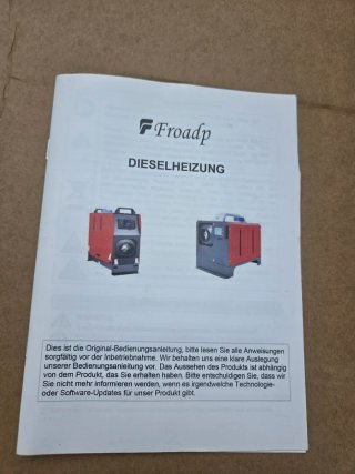 Calefacción Diésel Portátil