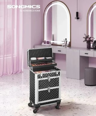 SONGMICS Maleta de Maquillaje Profesional