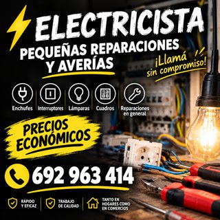 Electricista para pequeñas reparaciones