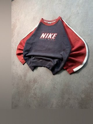 Sudadera Nike Sportswear Burdeos y Gris -...