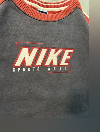 Sudadera Nike Sportswear Burdeos y Gris -...