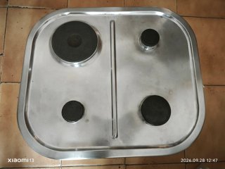 Cocina 4 fuegos y horno conjunto