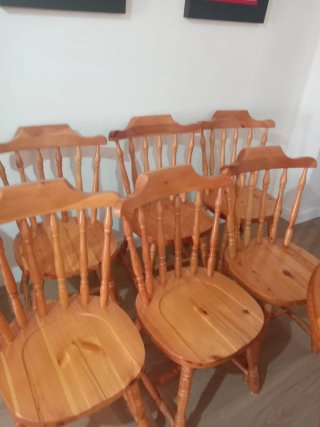 Mueble de salón completo madera, es 100% madera