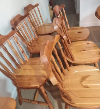 Mueble de salón completo madera, es 100% madera