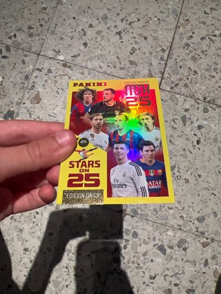Cromo Megacracks Stars on 25 Edición Única
