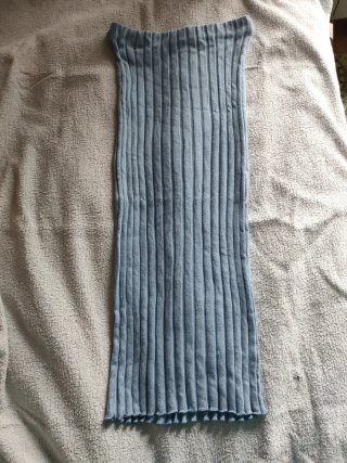 Falda Azul Claro Zara Talla M