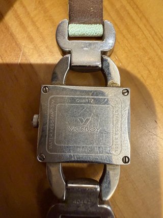 Reloj Viceroy Mujer Acero Cuadrado Beige