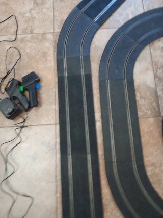 Circuito Scalextric Pista Negra Antigua