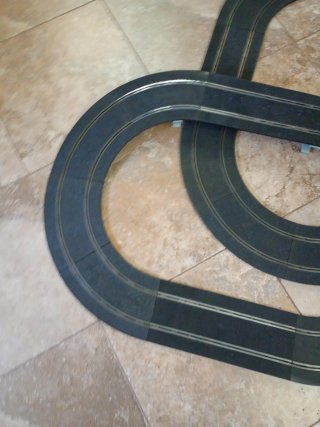 Circuito Scalextric Pista Negra Antigua