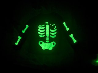 Disfraz esqueleto Halloween talla 5