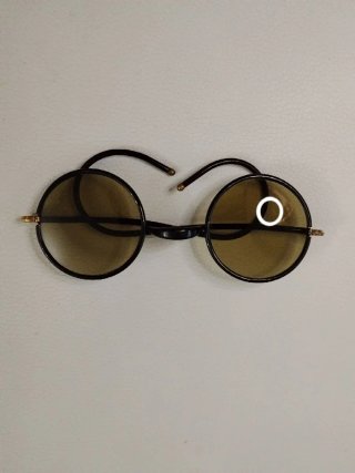 Raro Set Occhiali inizio '900 con panno originale