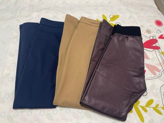 Lote 3 Leggins Calcedonia Talla XS