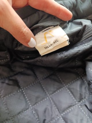 Cazadora de Moto para Mujer Negra y Rosa