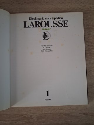 Diccionario enciclopédico Larousse