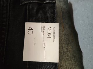 Pantalones cortos mom Mango negros