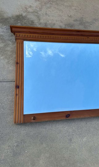 Espejo Grande de Madera (2 metros)