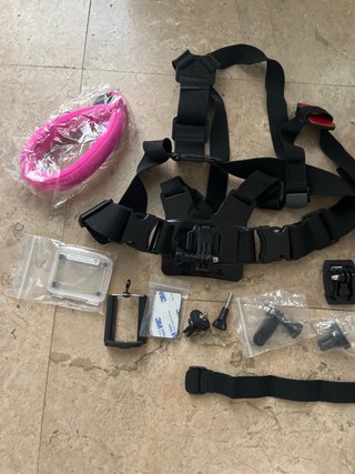 Accesorios GoPro - Arnés, Flotador y más