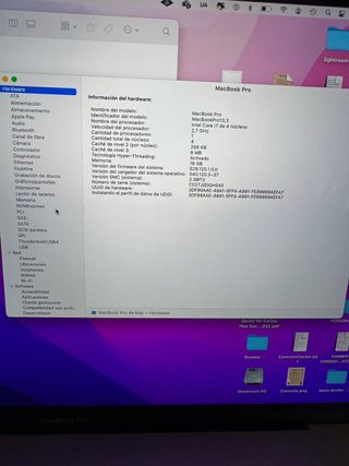 MacBook Pro 15 i7 / 16GB / 1TB SSD 2016
