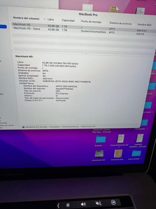 MacBook Pro 15 i7 / 16GB / 1TB SSD 2016
