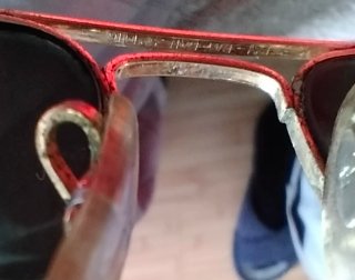Gafas de sol Ray-Ban doradas