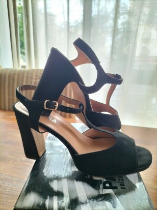 Zapatos de Tacón Payma Negros T40