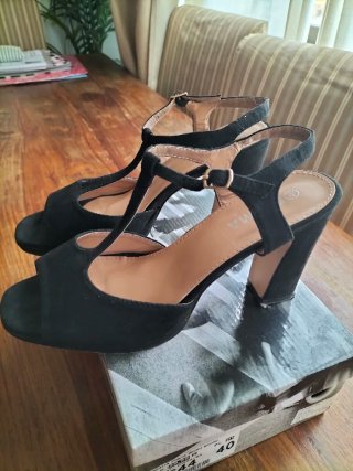 Zapatos de Tacón Payma Negros T40