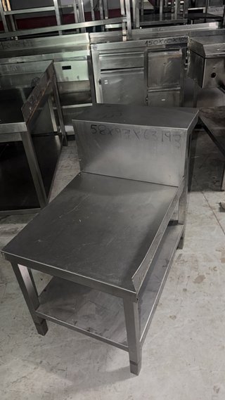 Mesa de acero inoxidable 58x83x63