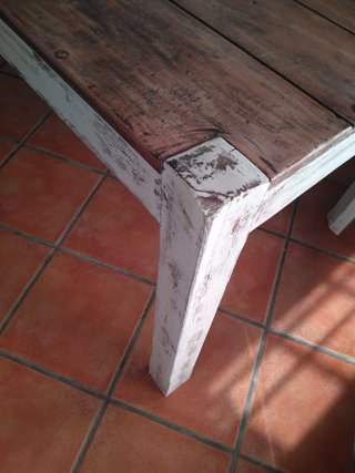 Mesa Antigua de Madera
