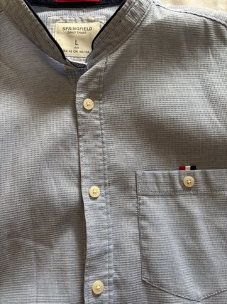 Camisa Springfield Azul Talla L