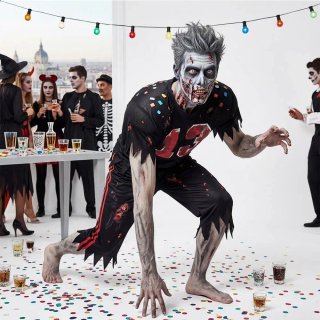 Disfraz de Zombie Jugador de Rugby