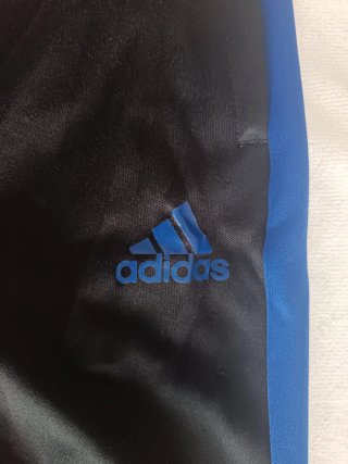 Pantalón de Entrenamiento Adidas Negro y Azul