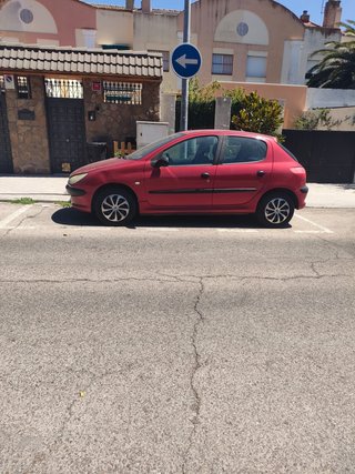 Peugeot 206. Averíado