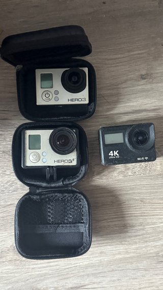 2 Cámaras GoPro y accesorio