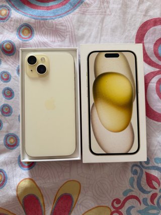 iPhone 15 Amarillo Nuevo