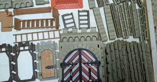 Lote Castillo Medieval Famobil System 1977
